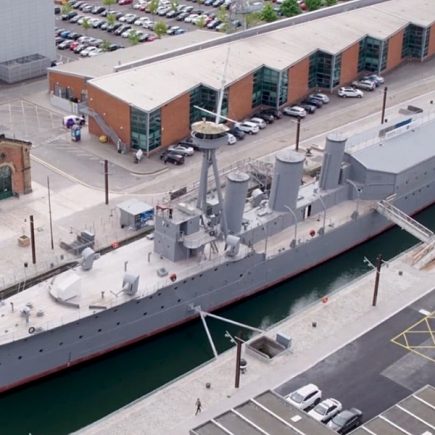 HMS Caroline a floating museum