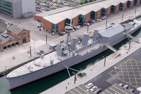 HMS Caroline a floating museum
