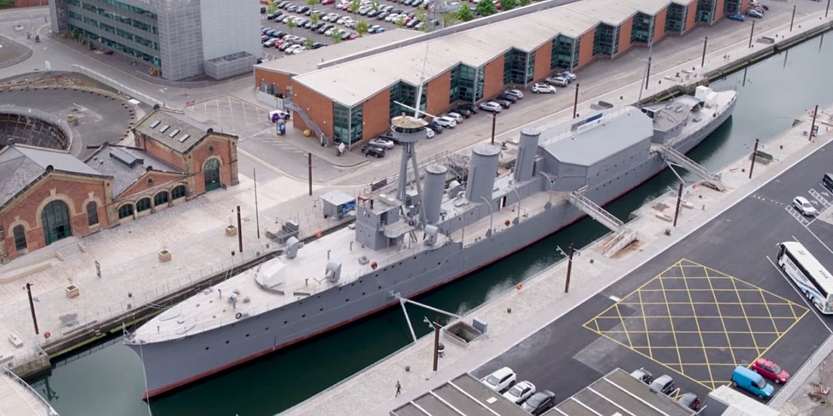 HMS Caroline a floating museum